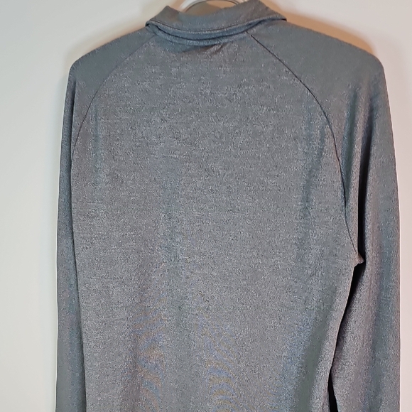 Puma Medium Charcoal Gray Athletic Pullover - Picture 5 of 10